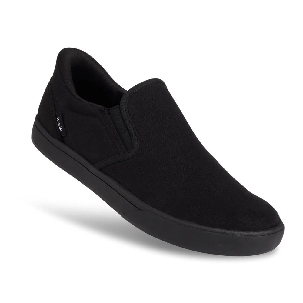 Kizik Shoes - Venice - Black/Black Outsole